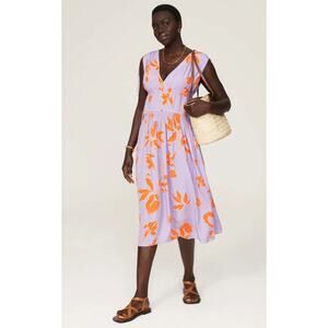 Thakoon x RTR Purple Floral Dress